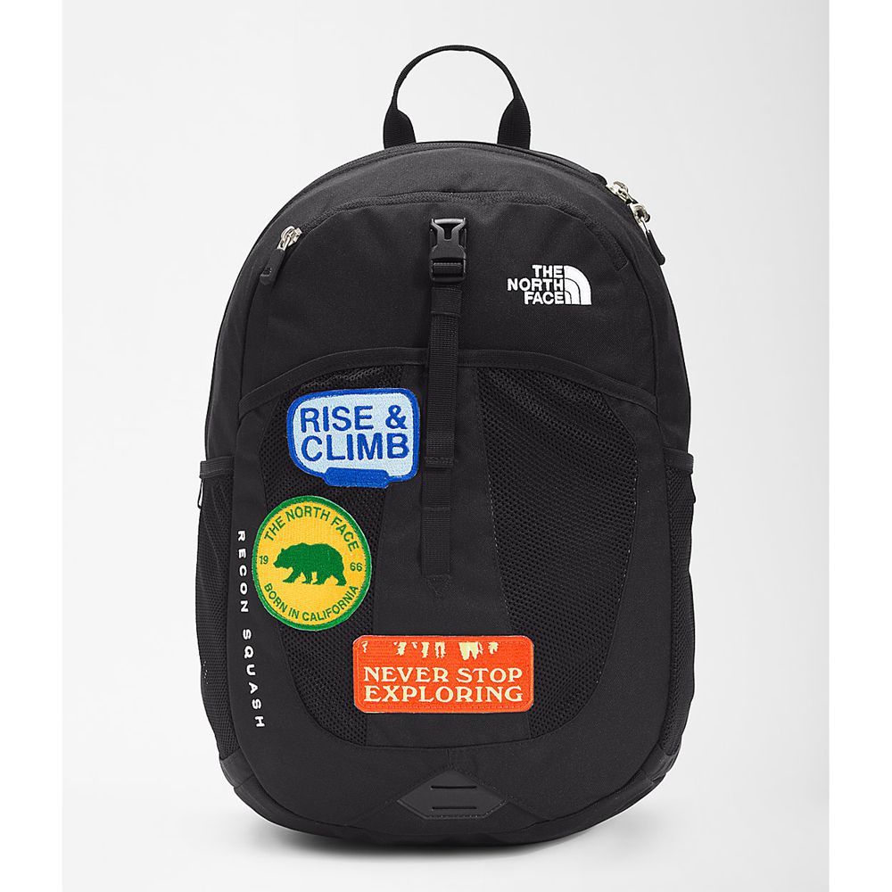 The North Face Backpacks Youth Australia - The North Face Recon Squash Black (GCX-725689)